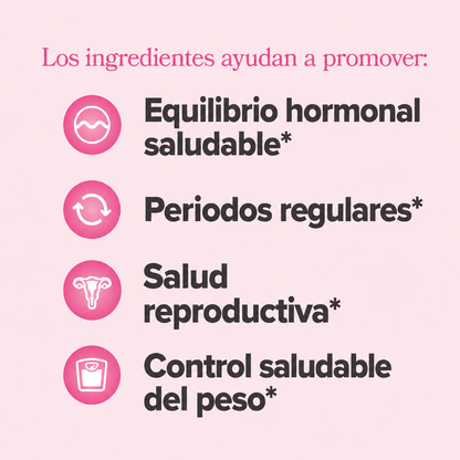 FLO Ovarian Support Cápsulas de Vitaminas
