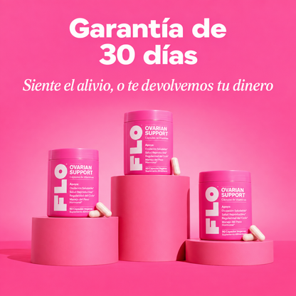 FLO Ovarian Support Cápsulas de Vitaminas
