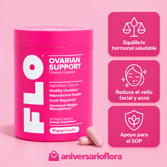 FLO Ovarian Support Cápsulas de Vitaminas